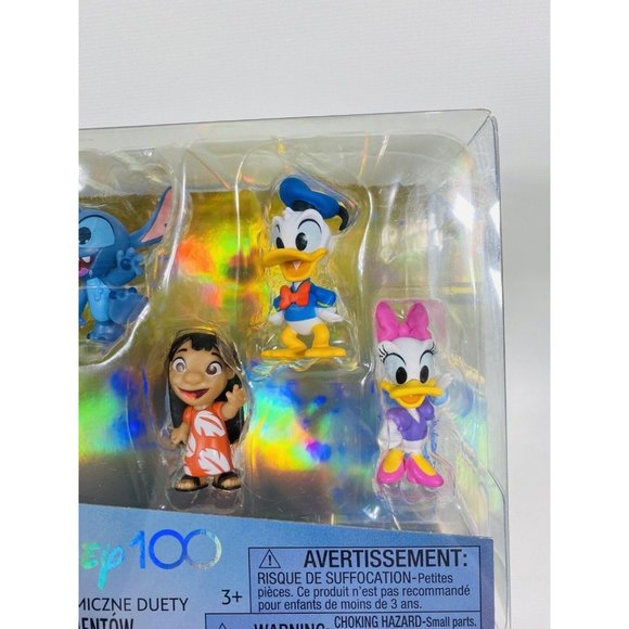 Disney 100 Years Dynamic Duos Collector Character Figure Set Limited Edition 8pc - Picture 14 of 16